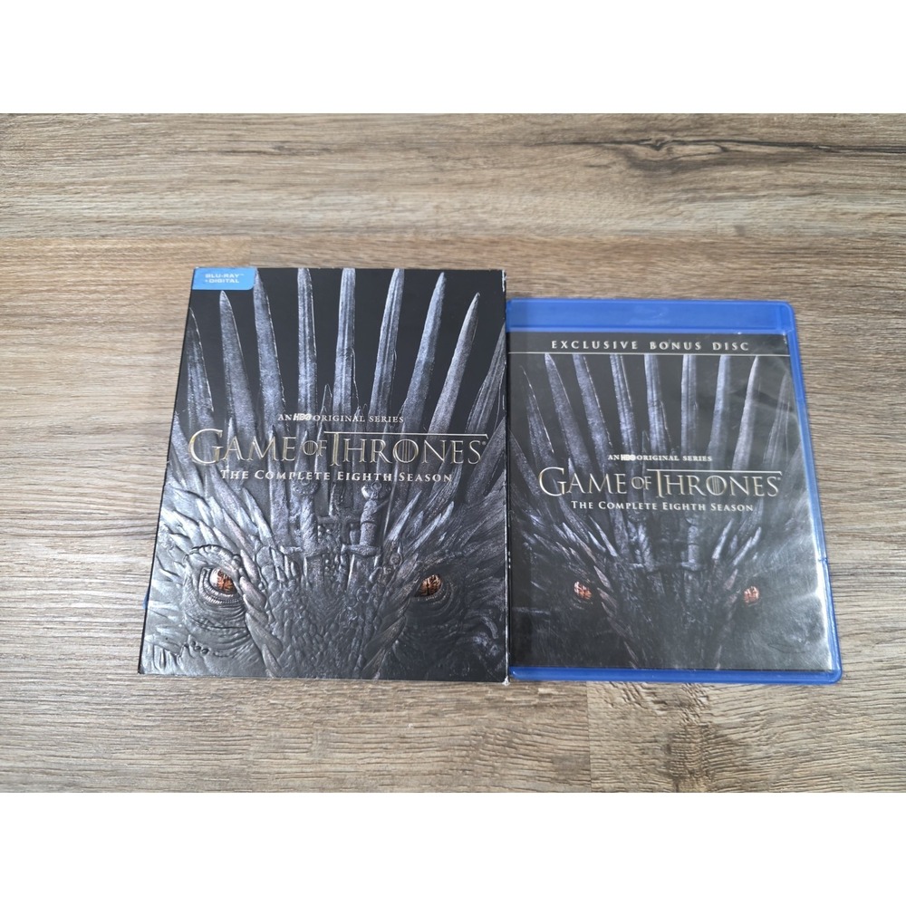 Game of Thrones The Complete Eighth Season Blu-ray CIB (2019) w/ Bonus Disc!